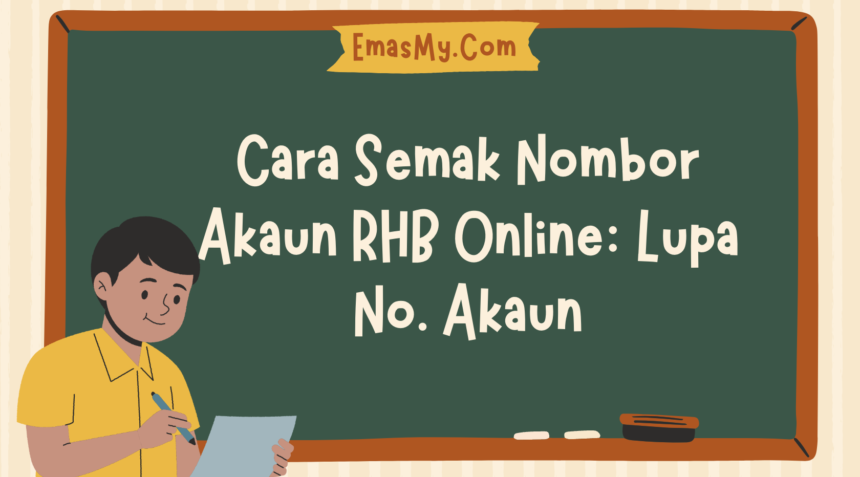 Cara Semak Nombor Akaun RHB Online