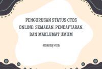 Pengurusan Status CTOS Online: Semakan, Pendaftaran, dan Maklumat Umum Pengurusan Status CTOS Online: Semakan, Pendaftaran, dan Maklumat Umum